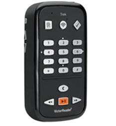 black device the size of a remote with white buttons init with numbers and other symbols