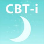 Logo for CBT-i. Teal square with a white crescent moon.