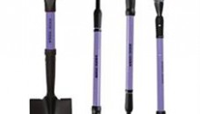 The Telescoping Garden Hand Tools – Set of 4 allows people to extend their reach to the ground from a sitting position. Set includes: Mini ‘D’ handle shovel, telescoping fan rake, telescoping trowel, and telescoping culti-hoe.