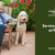 A smiling older woman sits in a patio filled with flowers with a poodle at her side. Under the Where it's AT logo, the text reads Service Animals at Work - abilitytools.org