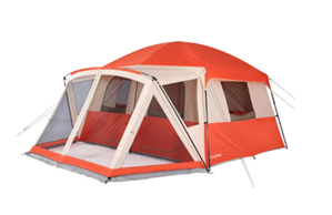 A tent with a vestibule