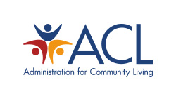 Logo of ACL - Administration for Community Living.