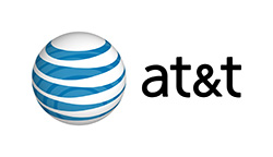 Logo of AT&T.