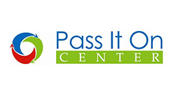 Logo of Pass It On Center.