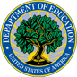 Logo of the Department of Education.